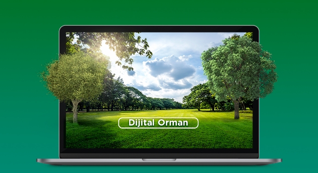 10 bin Dijital Fidan, Gerçek Bir Ormana Dönüşüyor