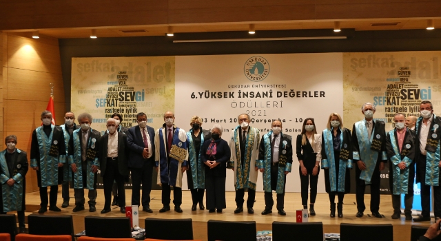 6. Yüksek İnsani Değerler Ödülleri, sahiplerine takdim edildi