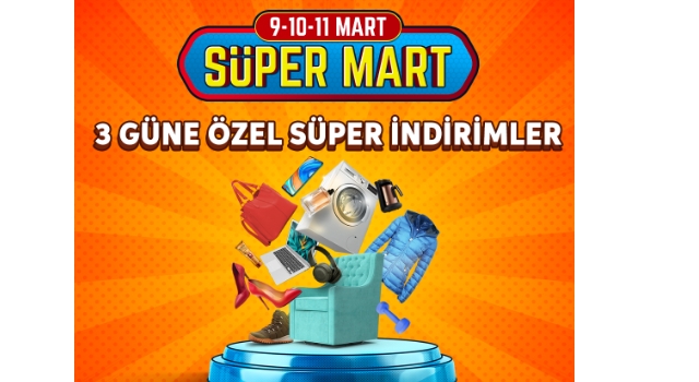 Bahar hazırlığı için aradığınız her şey Trendyol’un Süper Mart kampanyasında