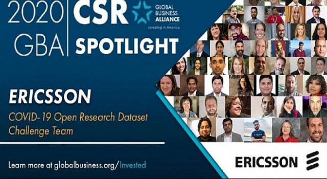 Ericsson, Global Business Alliance tarafından COVID-19’la mücadelede lider olarak belirlendi