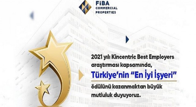 FİBA Commercial Properties’e Çalışan Bağlılığıyla Gelen Ödül