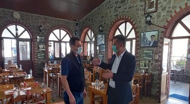 Gelecek Partili Başkan Keskin, restoran ve kafeleri inceledi