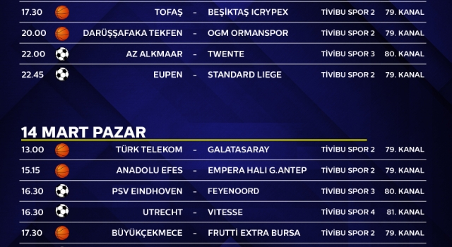 Kuzey Londra derbisi Tivibu’da