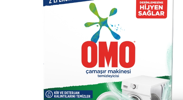 OMO’dan Makinelerde Derinlemesine Hijyen İçin Yeni Ürün OMO Çamaşır Makinesi Temizleyici