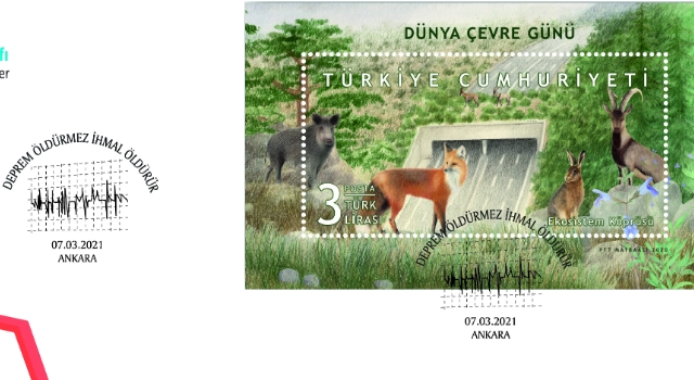 PTT AŞ’DEN DEPREM FARKINDALIĞI İÇİN ÖZELGÜN ZARFI