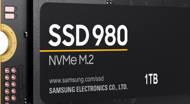 Samsung, DRAM’siz ilk SSD sürücüsü 980 NVMe’yi tanıttı