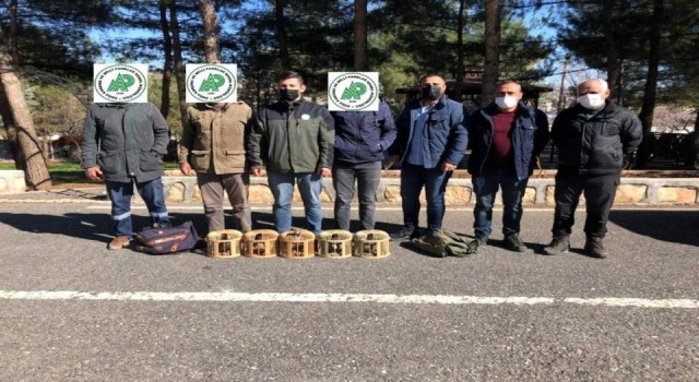 Siirt’te kaçak avlanma yapan üç kişiye para cezası