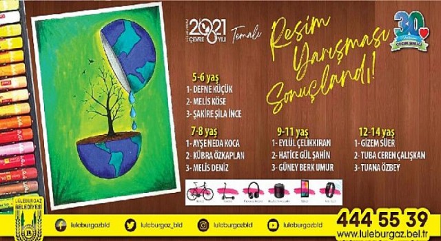 Çocuk Şenliği Resim Yarışması sonuçlandı!