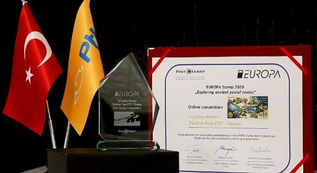 En iyi Avrupa Pulu yarışmasında birincilik ödülü PTT’nin