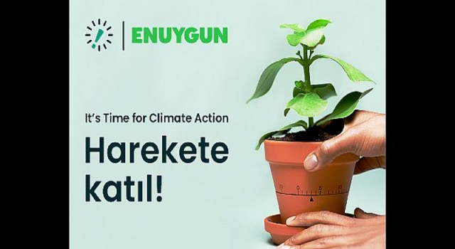 Enuygun Dünyanın Geleceğini Korumak İçin Time for Climate Action’ı Destekliyor