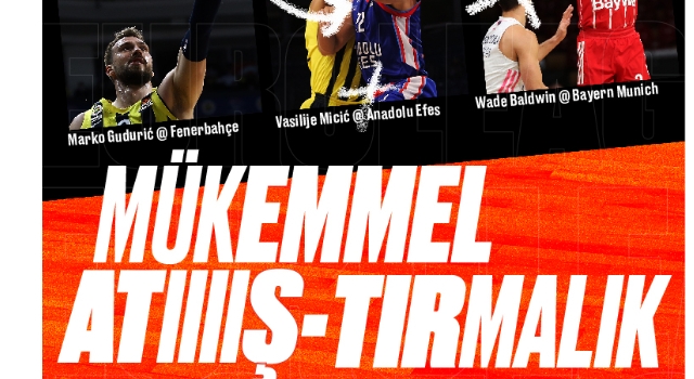 ‘EuroLeague’nin lezzetli atış sponsoru Tadım’