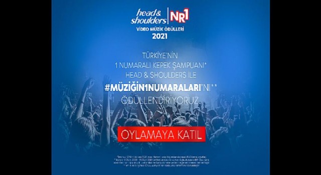 Head&Shoulders NR1 Video Müzik Ödülleri’nde Oylama Heyecanı Başladı!