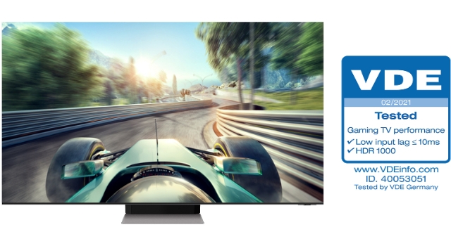 Samsung Neo QLED TV’lere endüstride öncü “Oyun Televizyonu Performansı” sertifikası verildi!
