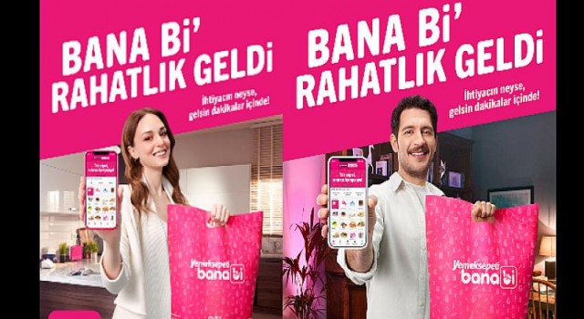Uraz Kaygılaroğlu ve Nilperi Şahinkaya’ya Yemeksepeti Banabi ile Rahatlık Geldi!