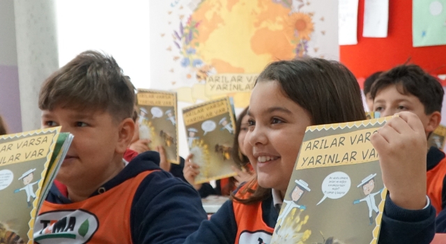 “Arılar Varsa Yarınlar Var” Diyerek Çocuklara Arının Önemini Anlatmaya Devam Ediyoruz
