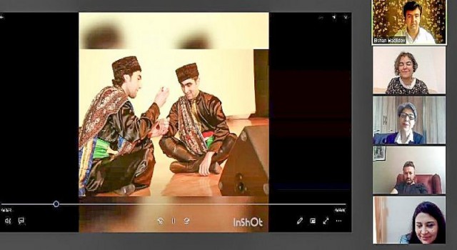 DEÜ’nün çevrim içi etkinliğinde kültürlerini anlattılar