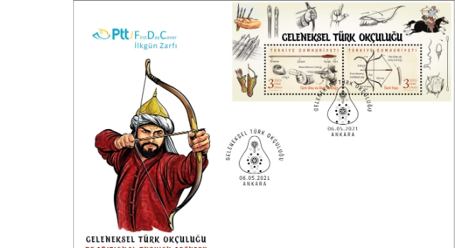 ‘GELENEKSEL TÜRK OKÇULUĞU’ PTT PULLARINDA