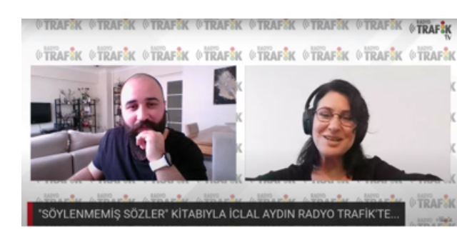 İCLAL AYDIN YENİ KİTABIYLA İLK KEZ RADYO TRAFİK’E KONUK OLDU!
