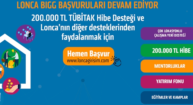 Lonca ve İTÜ Çekirdek işbirliğiyle TÜBİTAK BİGG’e başvuru imkânı