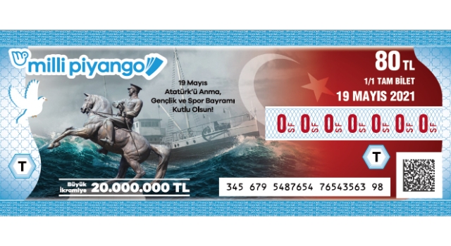 Milli Piyango’dan büyük ikramiye 20 milyon TL 