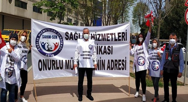 Sağlık hizmetleri sendikası 1’mayıs’ta taksim meydan’ında sağlıkçı arkadaşlarımızı anıyoruz