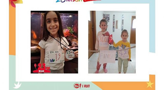 Sayılarla Eker I Run 23 Nisan Dijital Çocuk Koşusu