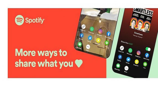 Spotify’dan sosyal medya paylaşımları için yepyeni özellikler