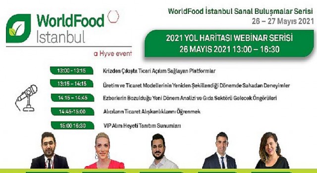 Worldfood Sanal Buluşmalar Serisi ile sektörü bir araya getiriyor