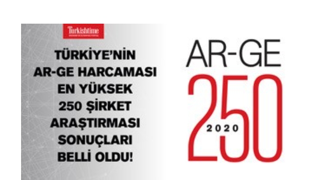 Ar-Ge’nin Gururu İlk 250 Listesi Belli Oldu