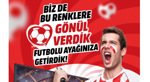 Avrupa Futbol Şampiyonası dev ekranda izlenir