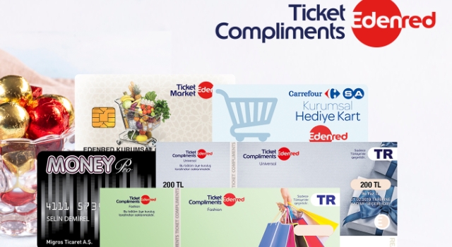 Çalışanlar bayram alışverişi keyfini Ticket Compliments ile yaşıyor