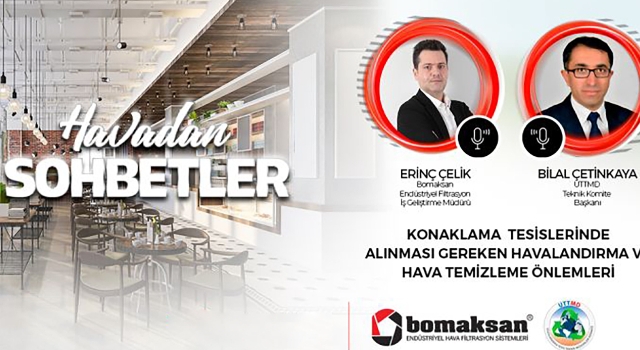 Covid 19’dan korunmak için havayı temizlemek gerekiyor