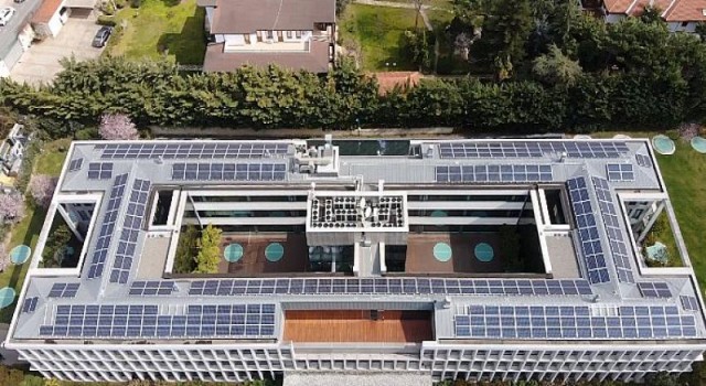 Doğan Holding, Galata Wind tarafından kurulan güneş panelleri ile kendi enerjisini kendisi üretecek
