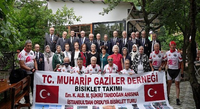 İstanbul’dan Ordu’ya komutanlarına vefa için pedalladılar