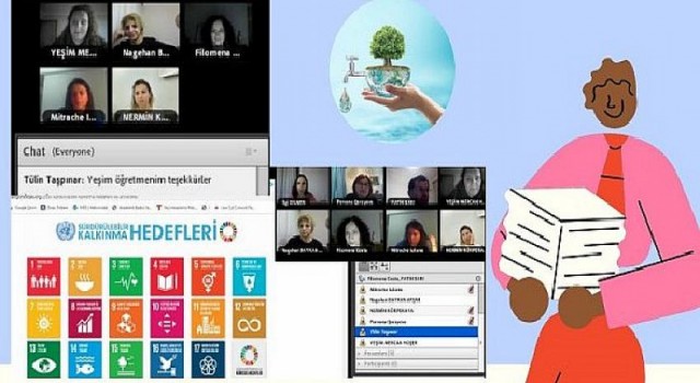 İzmir Foça Reha Midilli Anadolu Lisesi LET’S GREEN UP eTwinning Projesine katıldı