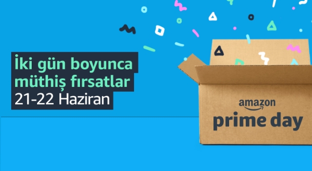 Türkiye’deki Prime üyeleri için binlerce fırsat 21 ve 22 Haziran’da Amazon Prime Day’de