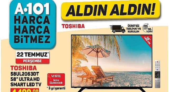 A101 Müşterilerini uygun fiyatlı ve kaliteli teknolojik ürünlerle buluşturmaya devam ediyor