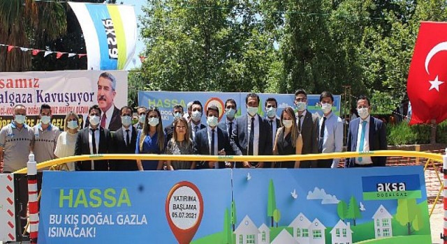 Aksa Doğalgaz - Hassa’ya doğal gaz müjdesi