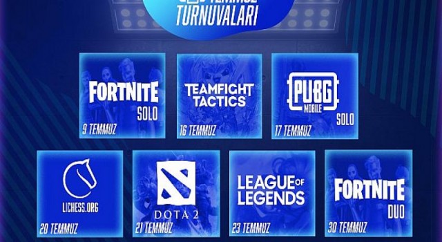 Gamify Temmuz 2021 turnuva takvimi açıklandı!