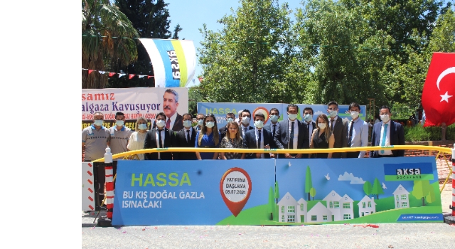 Hassa’ya doğal gaz müjdesi