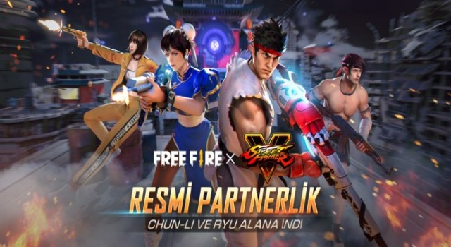 Kahramanlar Free Fire’da Aduket çekebilir! Street Fighter V küresel iş birliği bugün başlıyor!