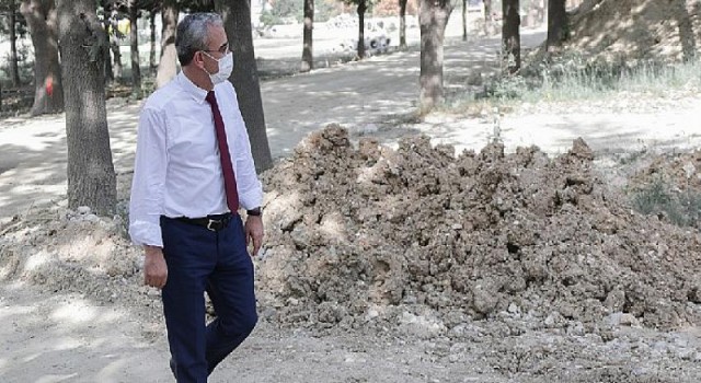 Millet Bahçesi inşaatı hızla devam ediyor
