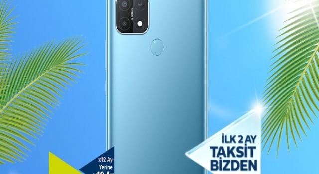 OPPO A15’te İki Taksit Türk Telekom’dan Hediye