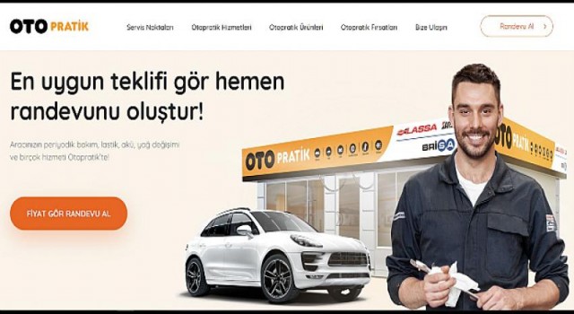 Otopratik’ten müşteriye yönelik hizmetlerde bir ilk: Araç sahiplerine anında, “online araç bakım fiyat teklifi”