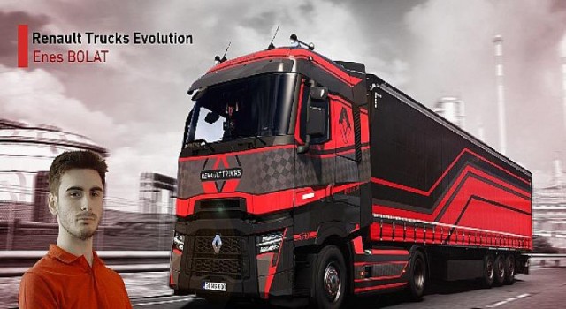 Renault Trucks’ın uluslararası yarışmasında Türk gencinin tasarımı, birinci oldu