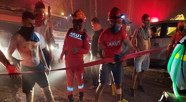 AKUT, Akdeniz yangınında 251 cana destek oldu