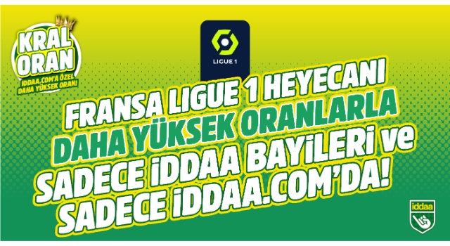 Kral Oranlar'la daha yüksek oranlar sadece sabit iddaa bayileri ve iddaa.com'da