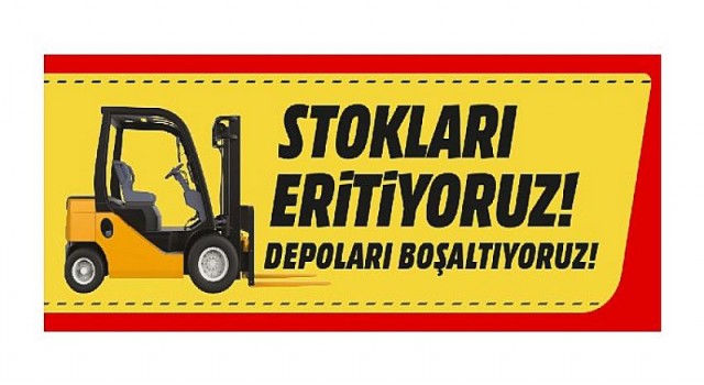 MediaMarkt Depoları Boşaltıyor!