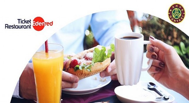 Ticket Restaurant kartlılar öğle molalarında şimdi Kahve Dünyası’nda