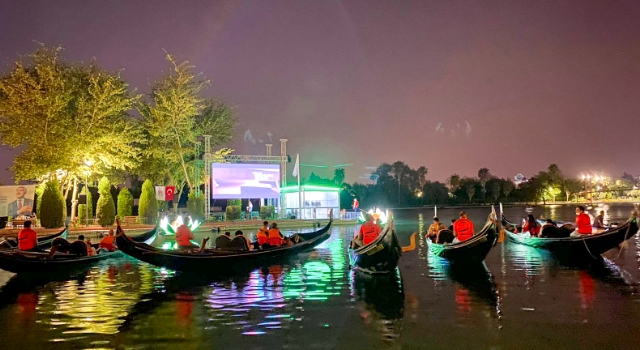 ALTIN KOZA'DA ''GONDOLDA SİNEMA'' KEYFİ 